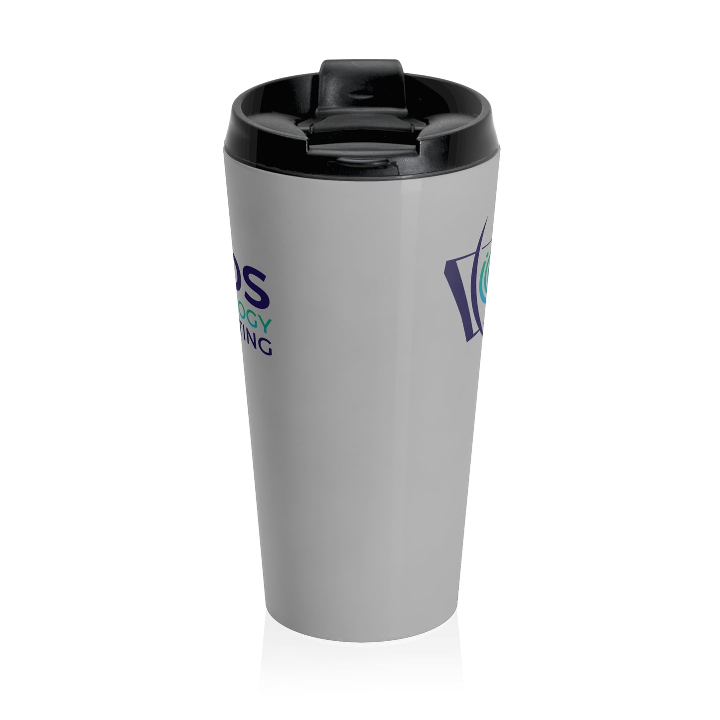 Edwards Managed Technology Computer Consulting Stainless Steel Travel Mug