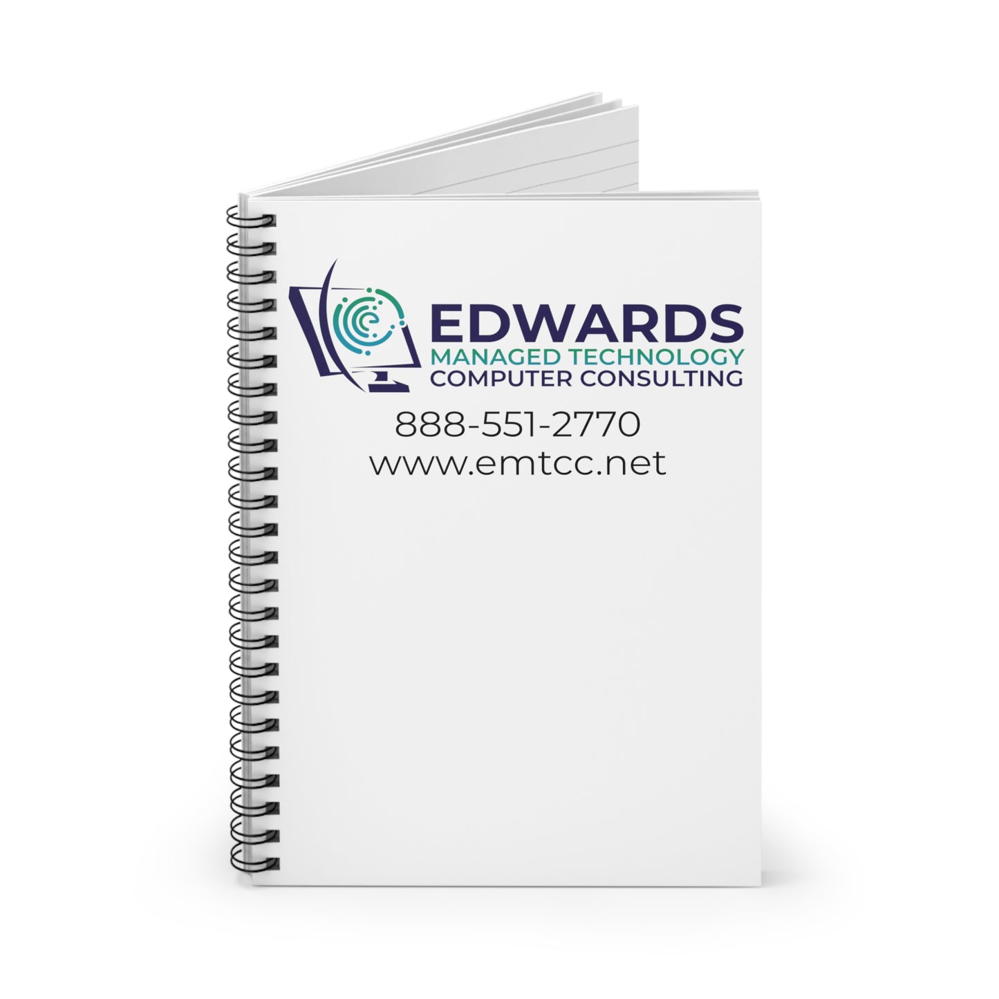 Edwards Managed Technology Spiral Notebook - Ruled Line