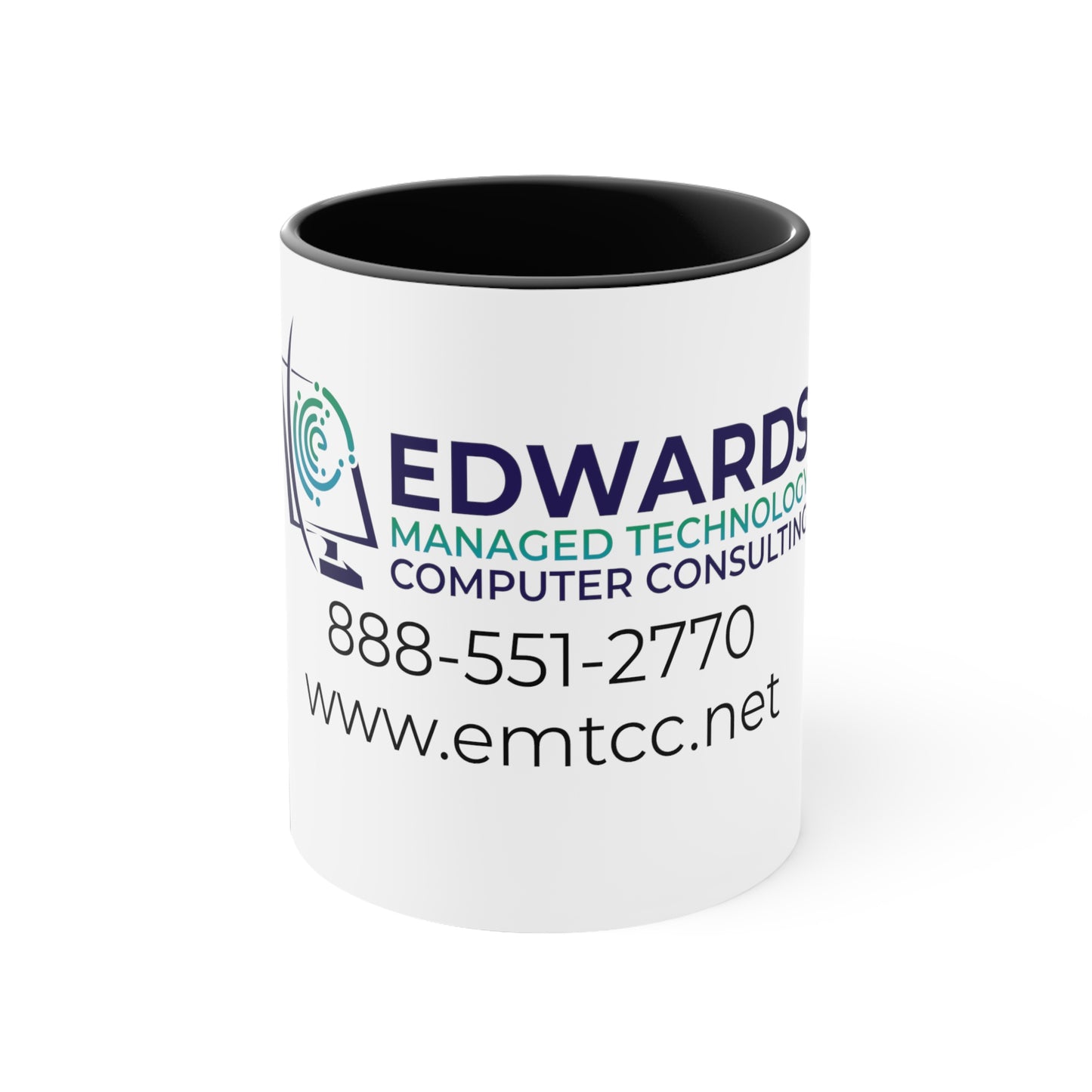 Edwards Managed Technology Accent Coffee Mug, 11oz
