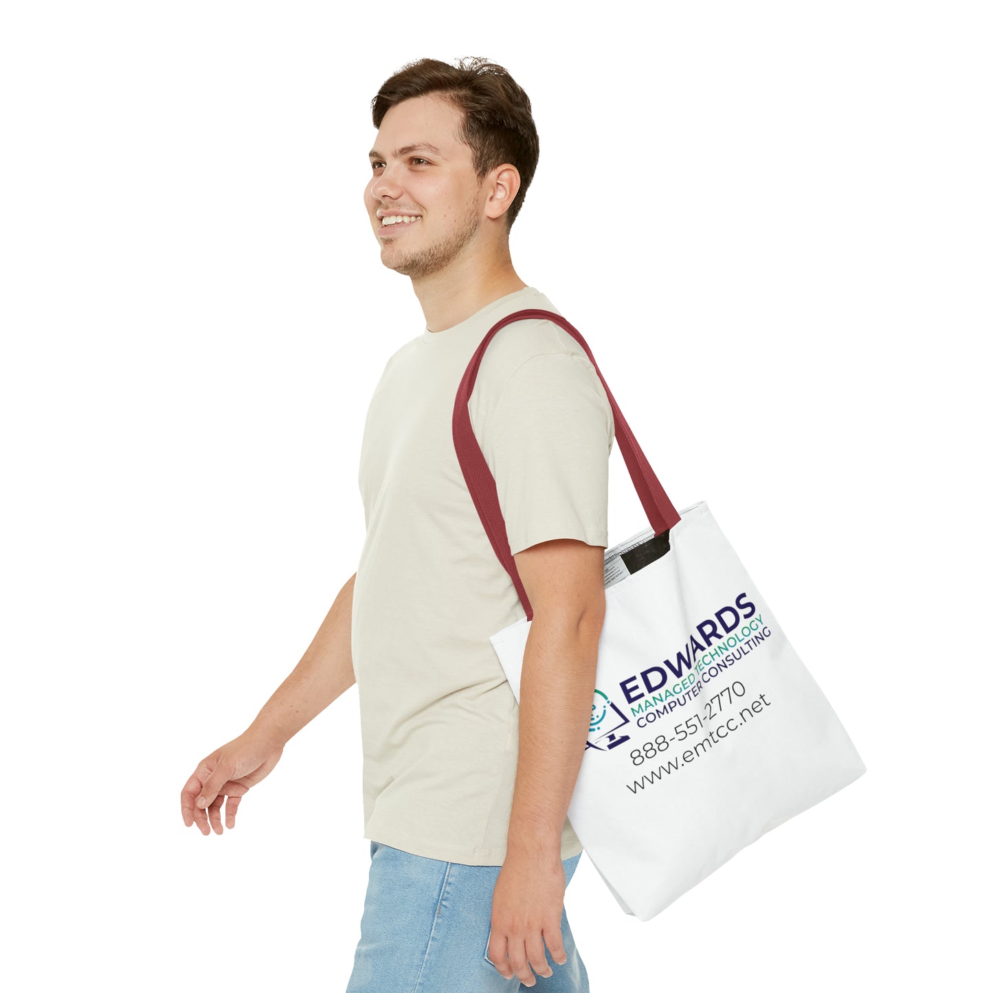 Edwards Managed Technology Tote Bag (AOP)