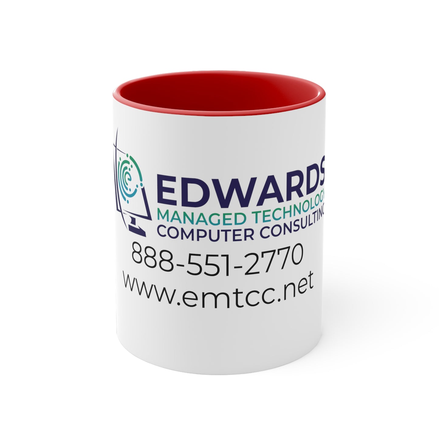 Edwards Managed Technology Accent Coffee Mug, 11oz