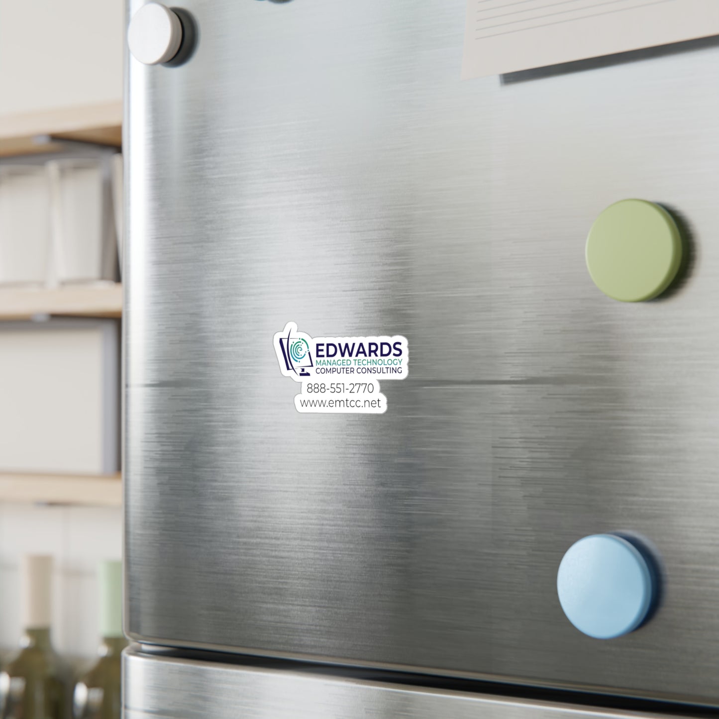 Edwards Managed Technology Kiss-Cut Vinyl Decals