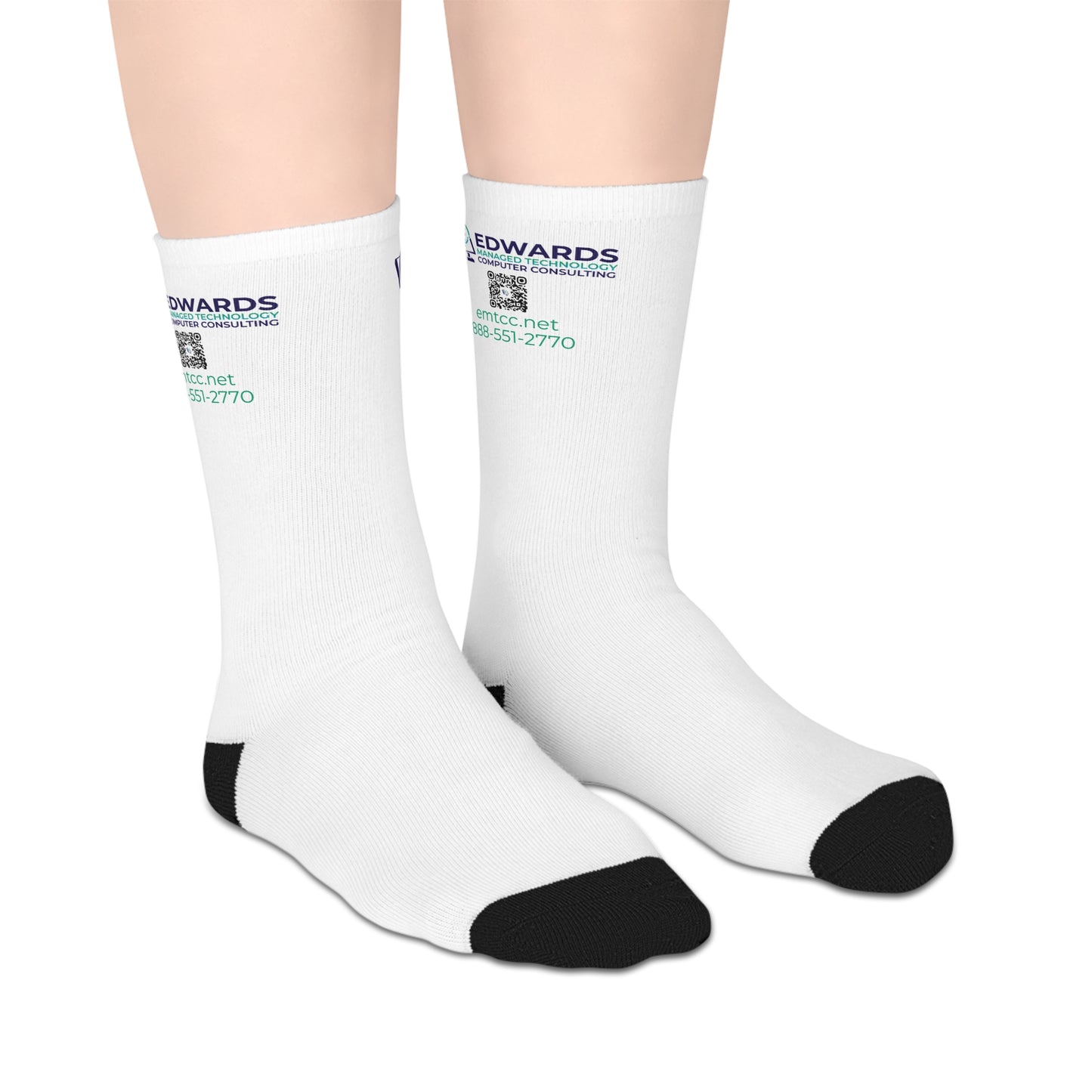 EMTCC Mid-Length Socks - Fun Casual Wear, Comfortable Everyday Socks, Gift for Friends, Unique Fashion Socks, Sock Collection