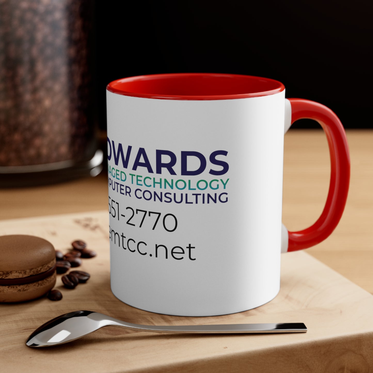 Edwards Managed Technology Accent Coffee Mug, 11oz