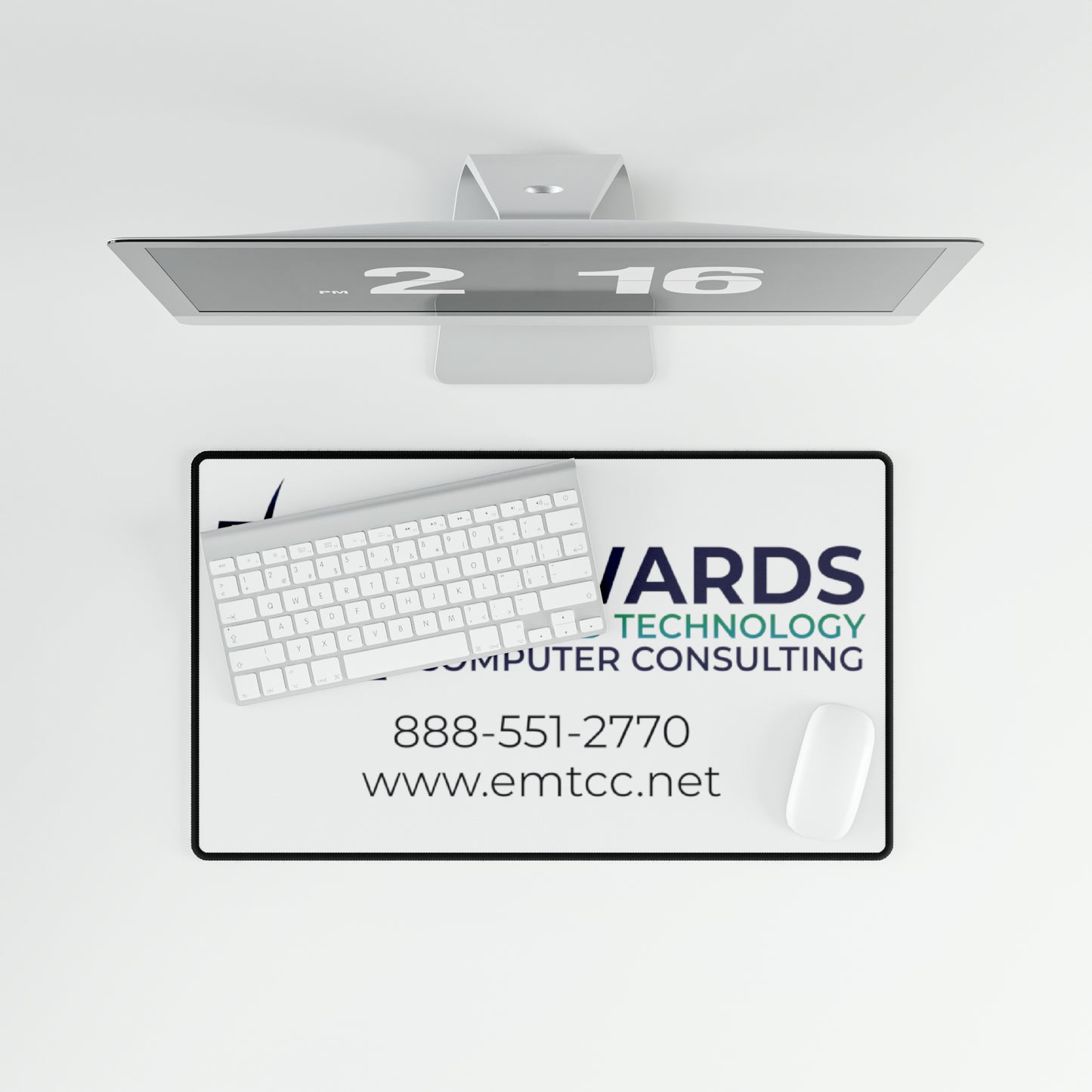 Edwards Managed Technology Desk Mats