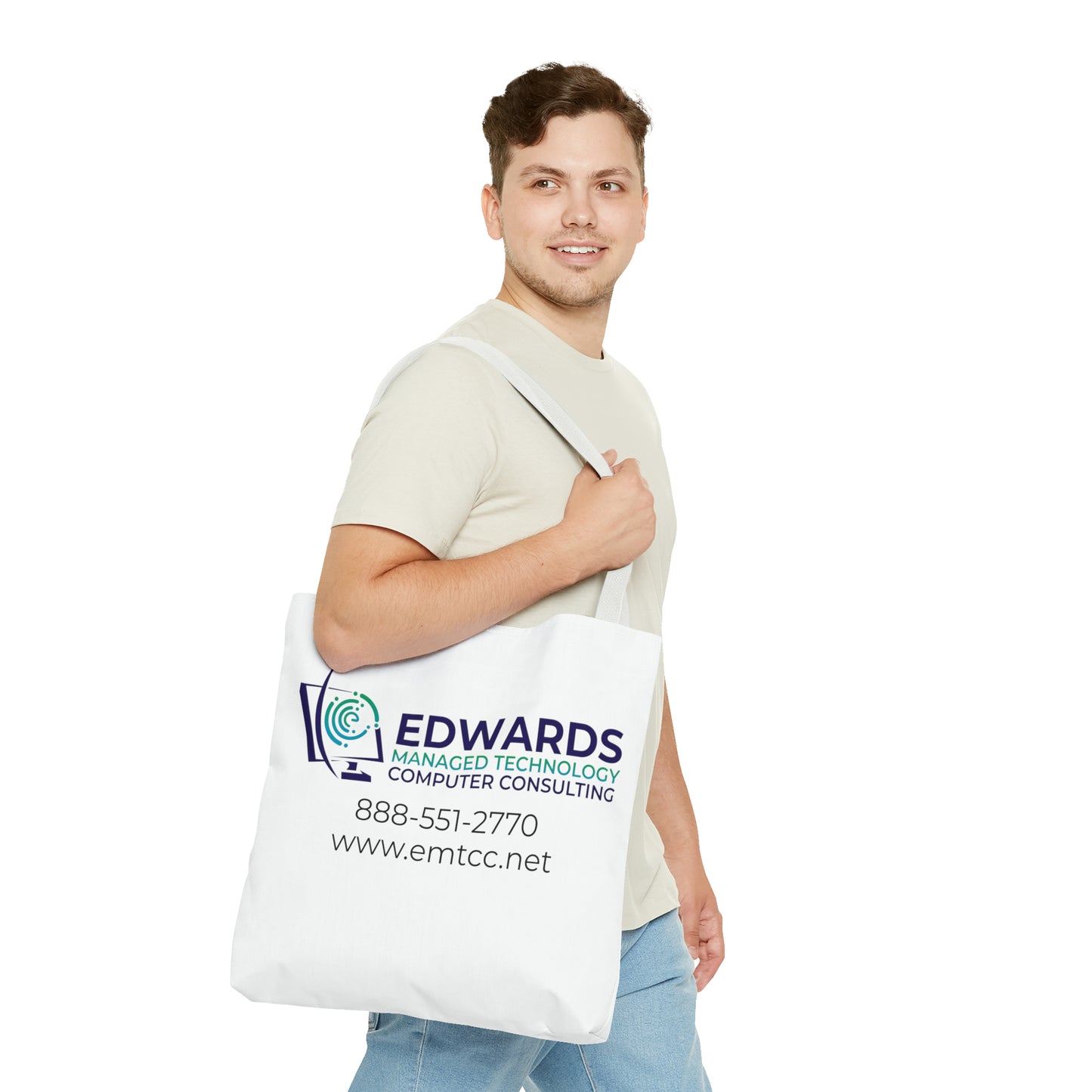 Edwards Managed Technology Tote Bag (AOP)