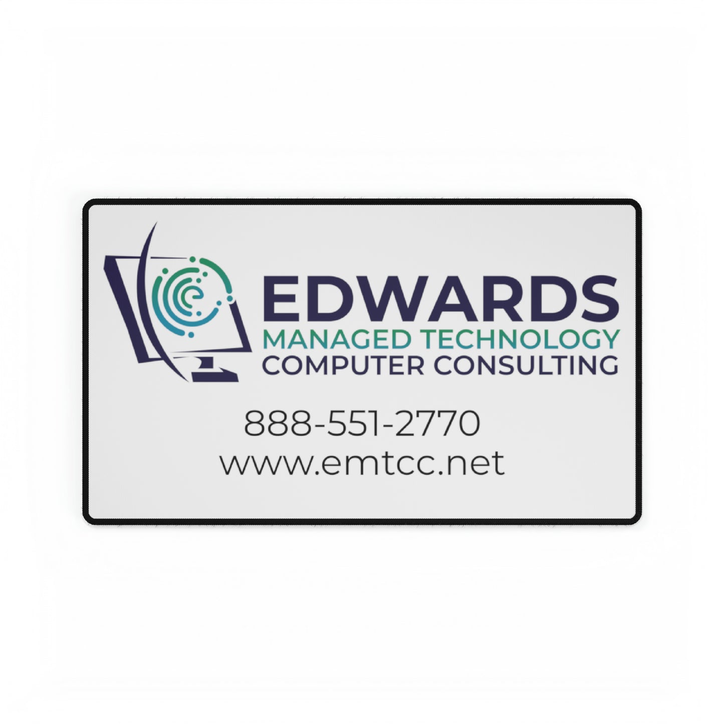 Edwards Managed Technology Desk Mats
