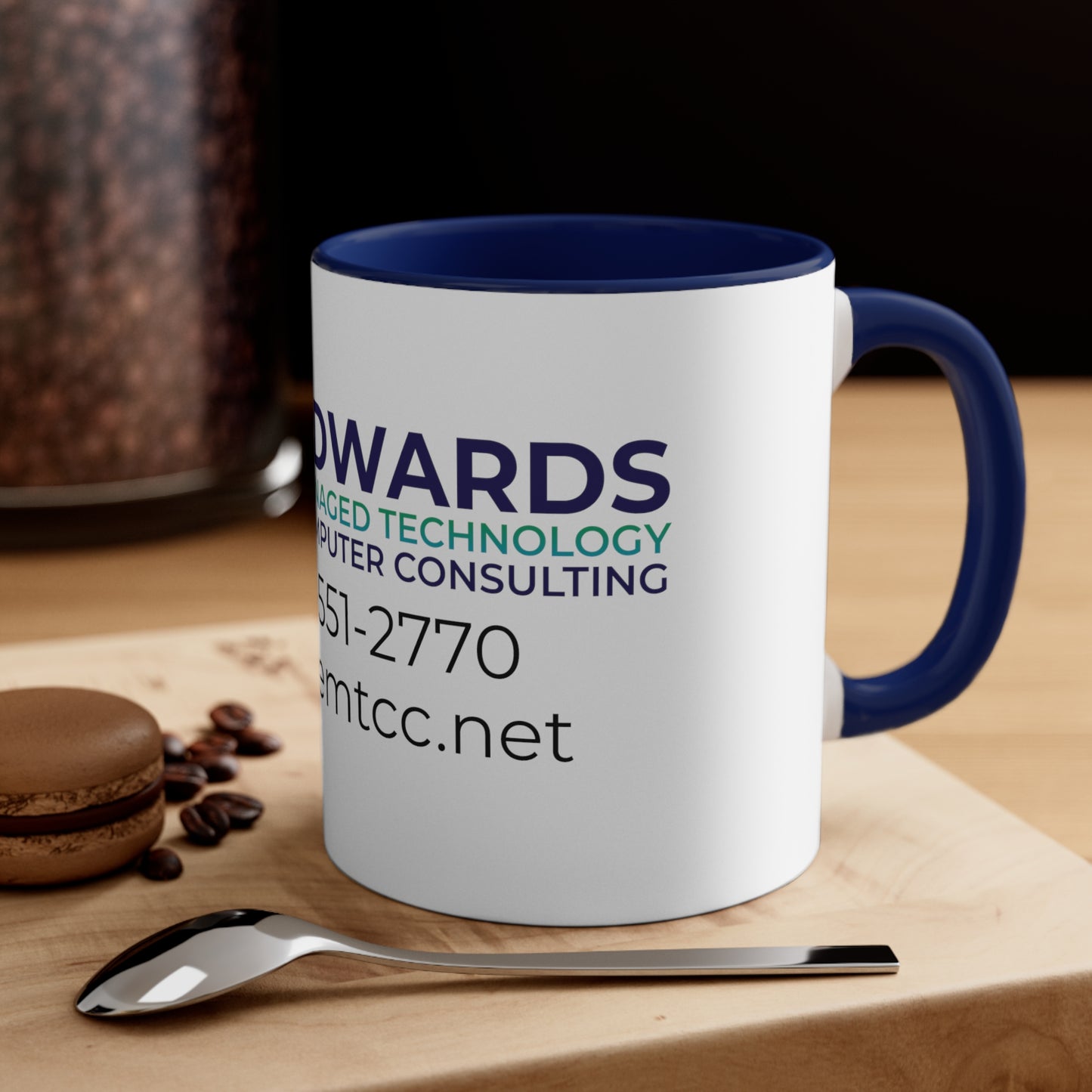 Edwards Managed Technology Accent Coffee Mug, 11oz