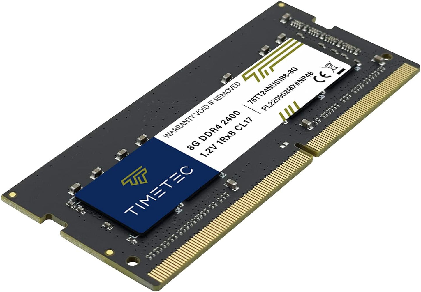 Timetec 16GB KIT(2x8GB) DDR4 2400MHz PC4-19200 Non-ECC Unbuffered 1.2V CL17 1Rx8 Single Rank 260 Pin SODIMM Laptop Notebook PC Computer Memory RAM Module Upgrade (16GB KIT(2x8GB))