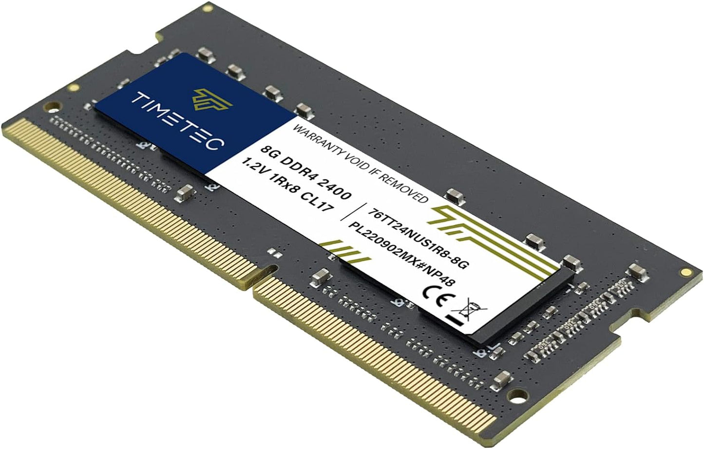 Timetec 16GB KIT(2x8GB) DDR4 2400MHz PC4-19200 Non-ECC Unbuffered 1.2V CL17 1Rx8 Single Rank 260 Pin SODIMM Laptop Notebook PC Computer Memory RAM Module Upgrade (16GB KIT(2x8GB))