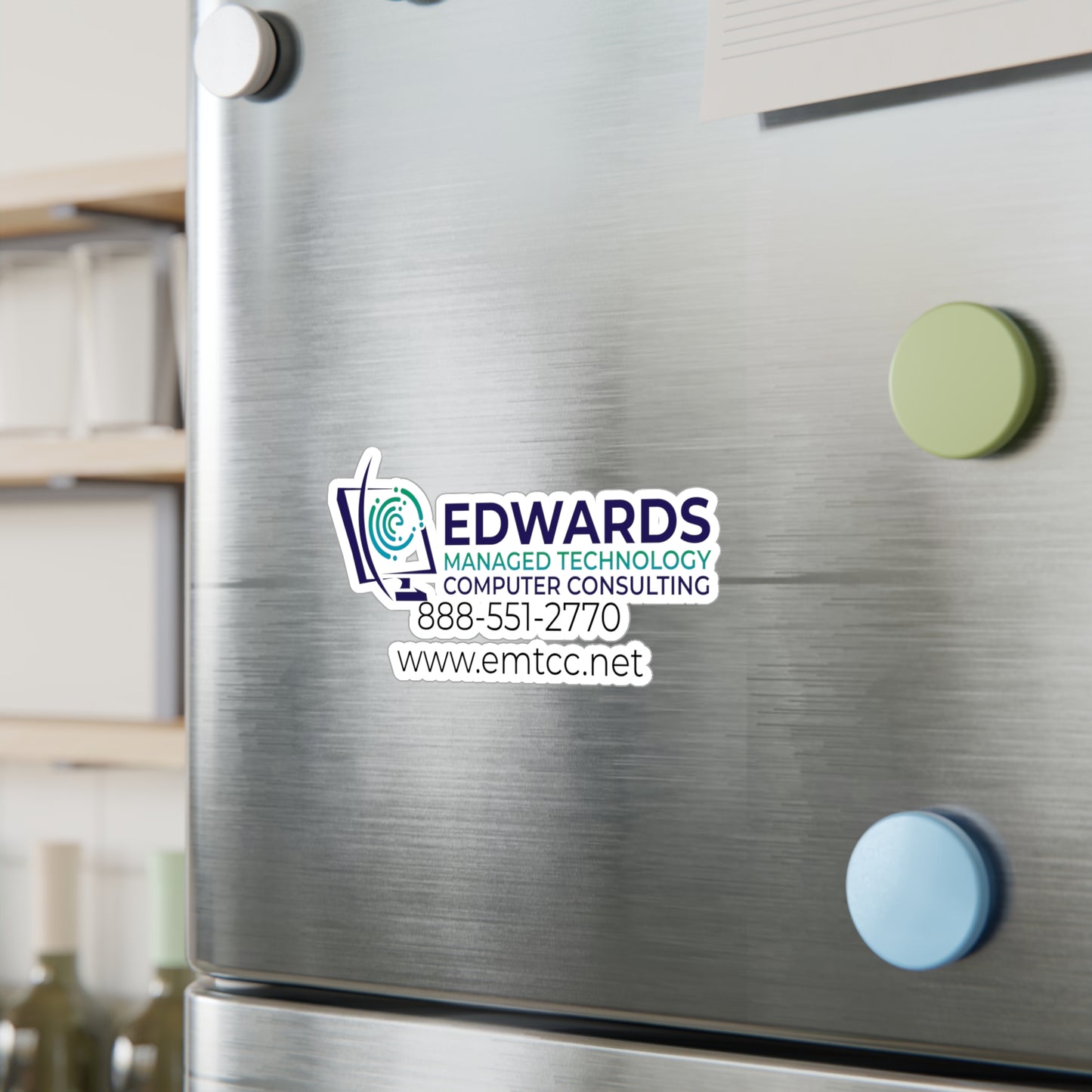 Edwards Managed Technology Kiss-Cut Vinyl Decals
