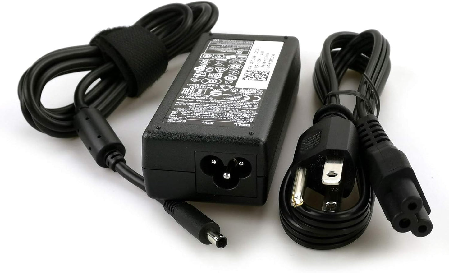 Dell Original Laptop Charger 65W watt 4.5mm tip AC Power Adapter(Power Supply) with Power Cord for Inspiron 13 14 15,3000 5000 7000 Series,5558 5755 3147 7348-2in1 5555 5559