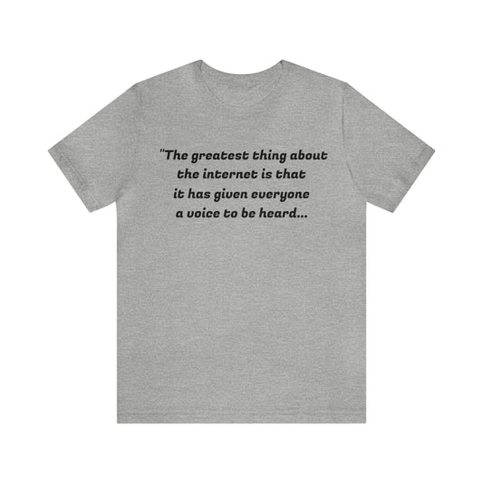 Kyle Edwards Quote Unisex Jersey Short Sleeve Tee