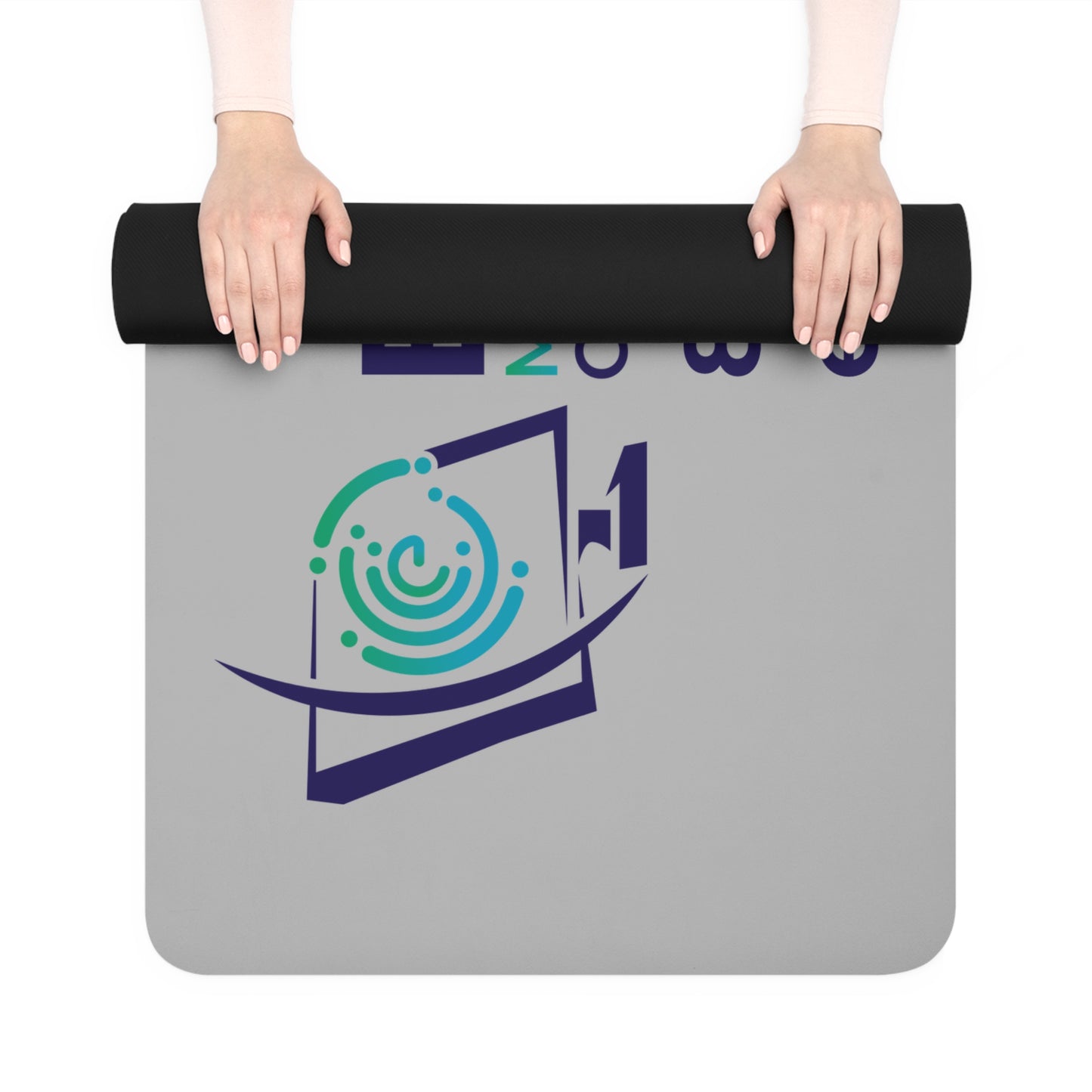 Non-Slip Rubber Yoga Mat - Ideal for Home Practice & Classes