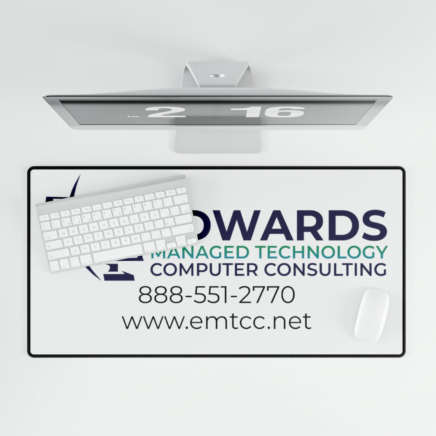Edwards Managed Technology Desk Mats