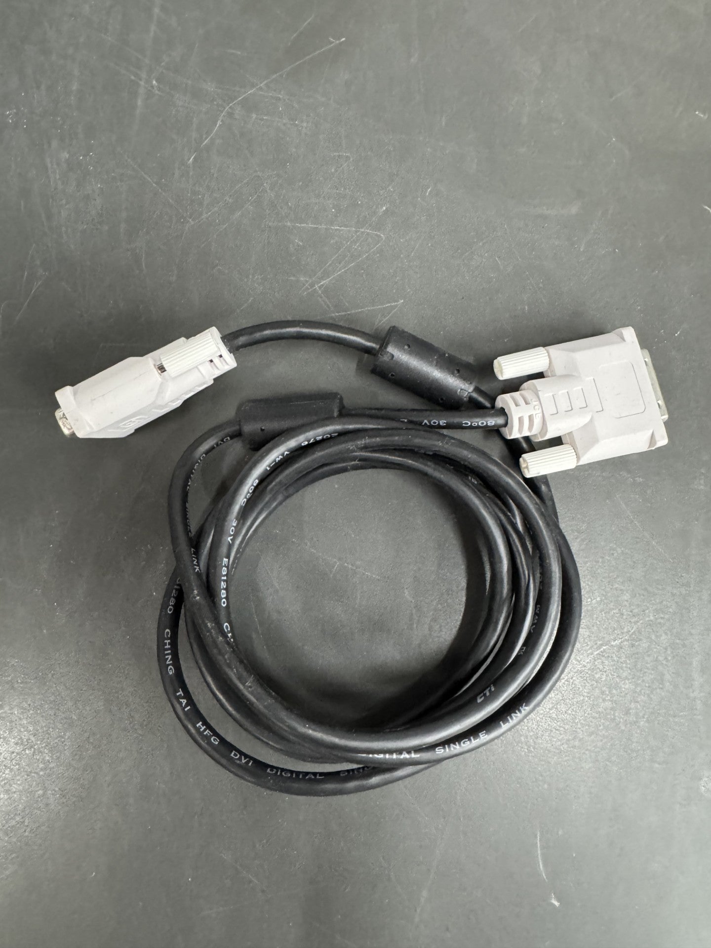 6 ft DVI-D Single Link Cable - Male to Male DVI-D Digital Video Monitor Cable - DVI-D M/M - Black 6 Feet