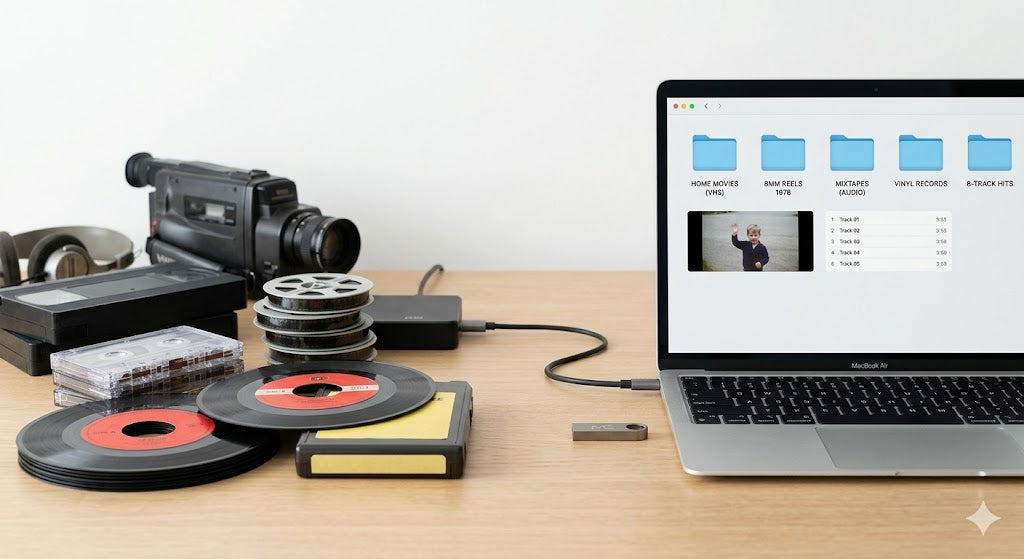 Media Conversion Services: Relive the moment, preserve the memory