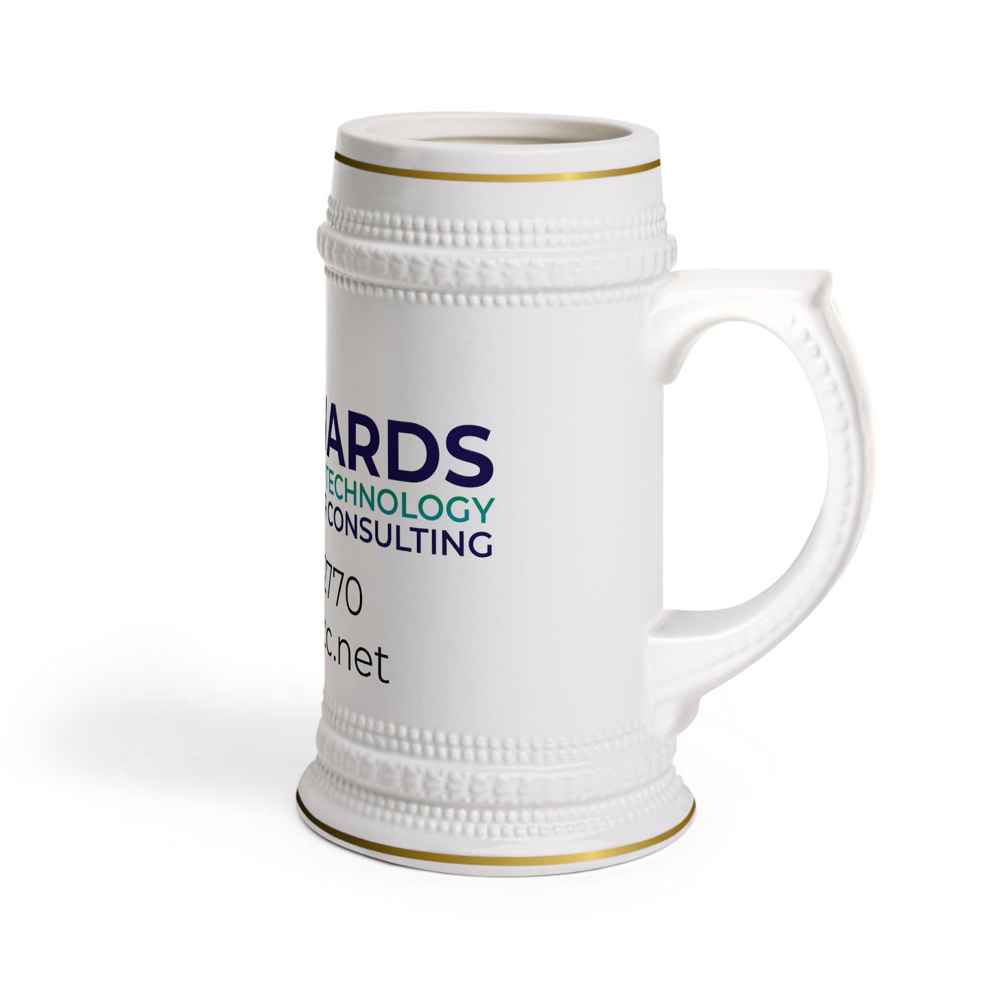 Edwards Managed Technology Computer Consulting Beer Stein Mug