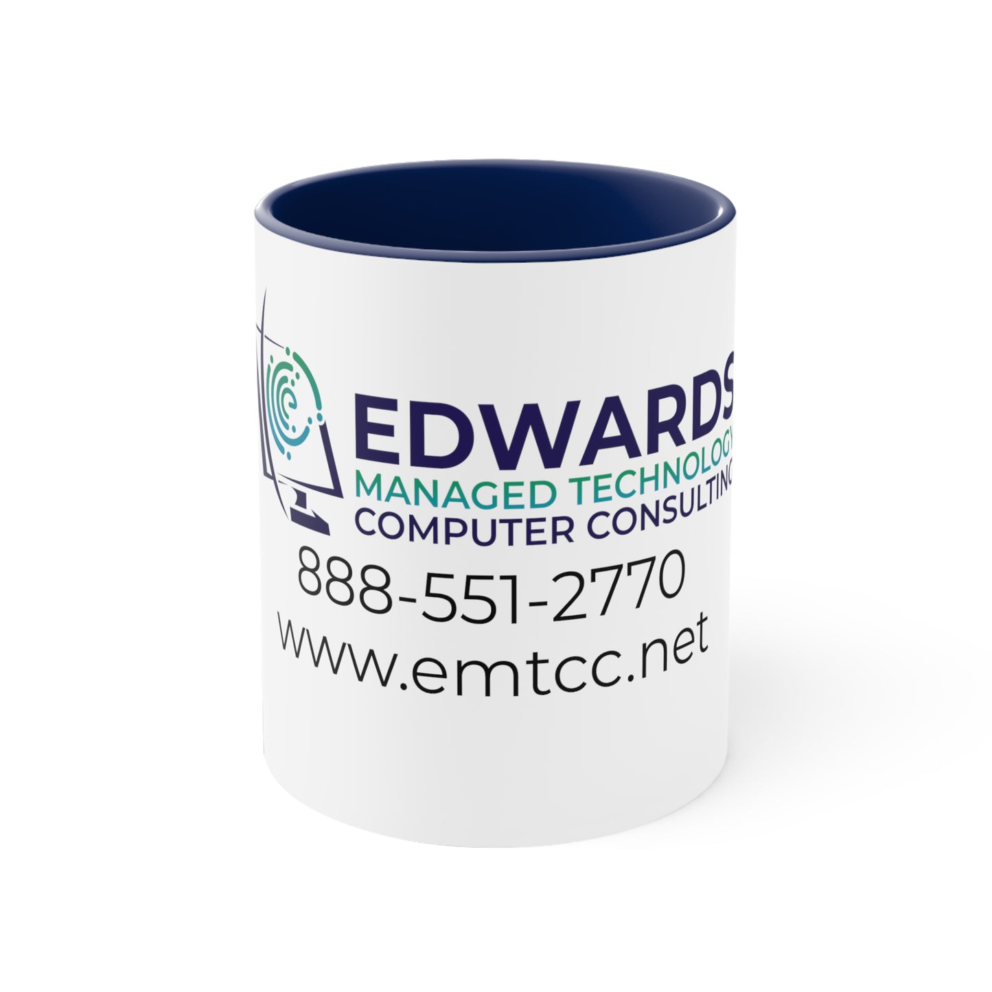 Edwards Managed Technology Accent Coffee Mug, 11oz