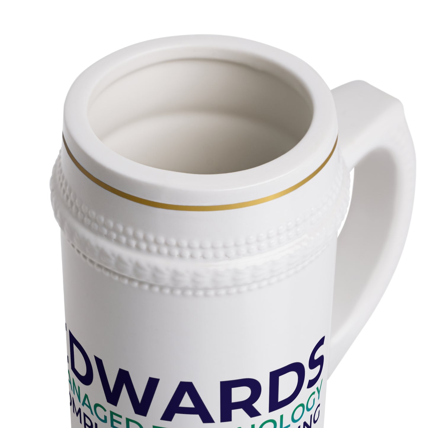 Edwards Managed Technology Computer Consulting Beer Stein Mug