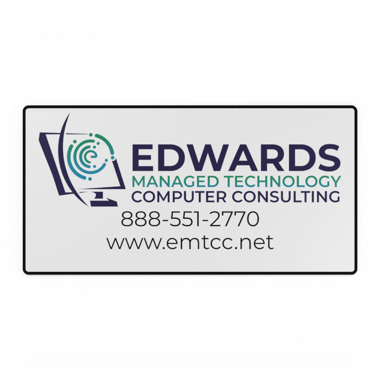 Edwards Managed Technology Desk Mats