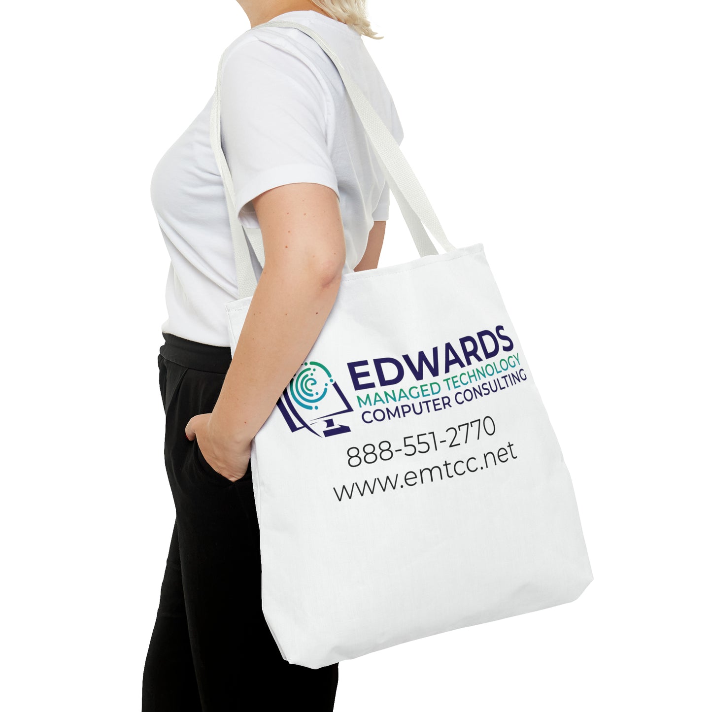 Edwards Managed Technology Tote Bag (AOP)