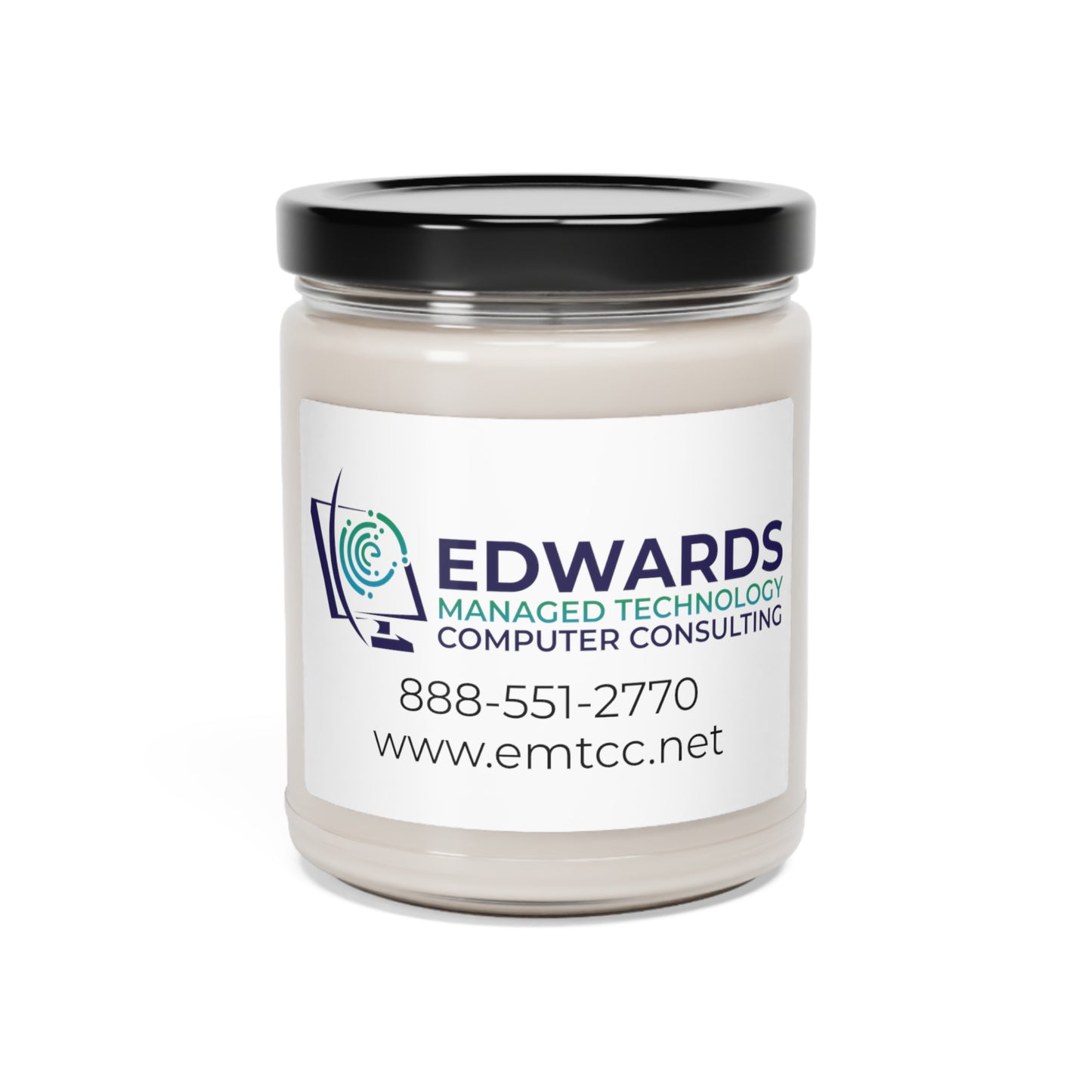 Edwards Managed Technology Scented Soy Candle, 9oz