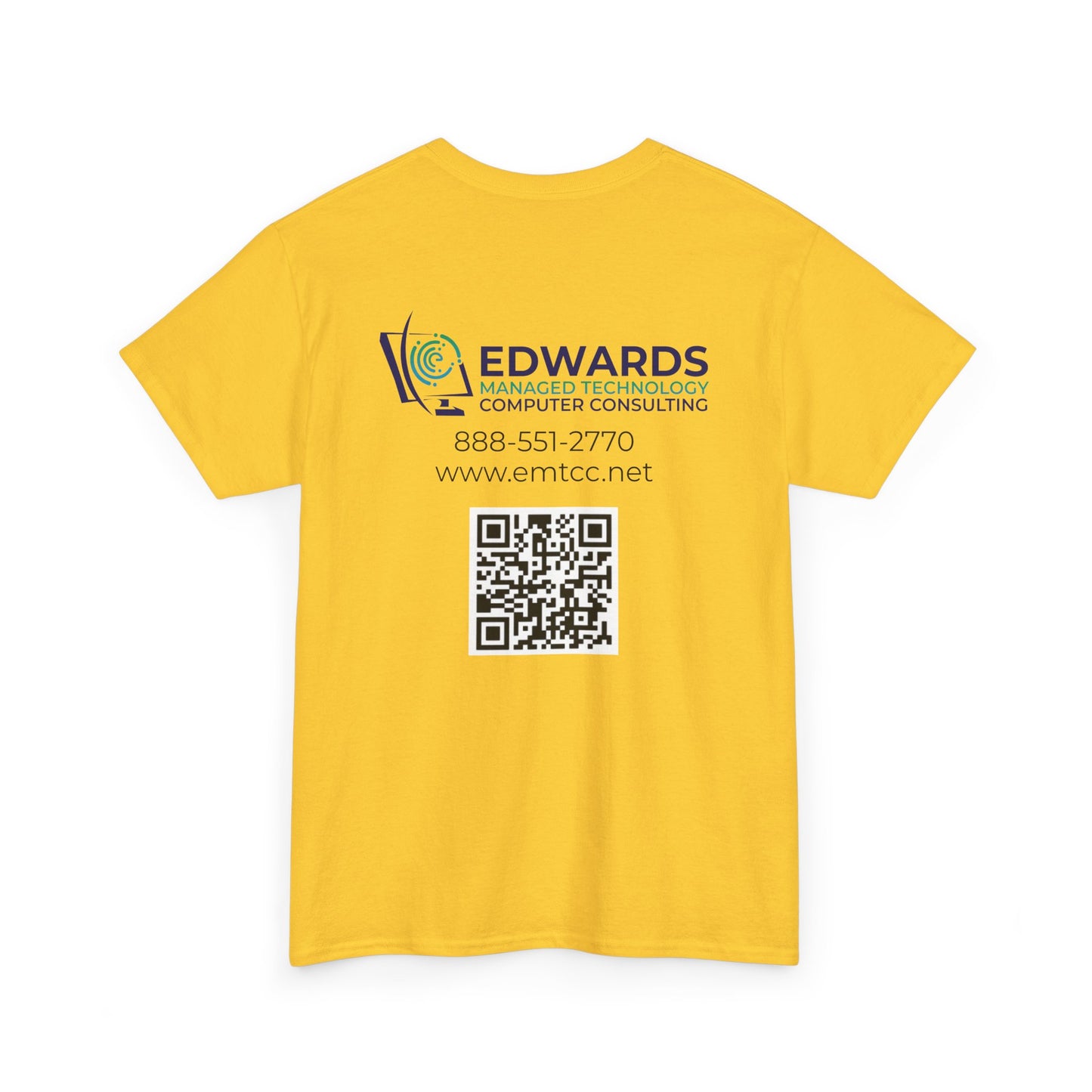 Edwards Managed Technology Unisex Heavy Cotton Tee