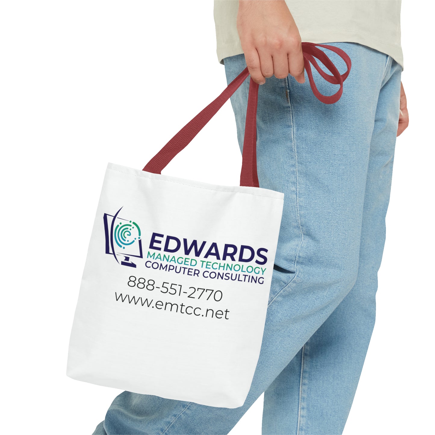 Edwards Managed Technology Tote Bag (AOP)