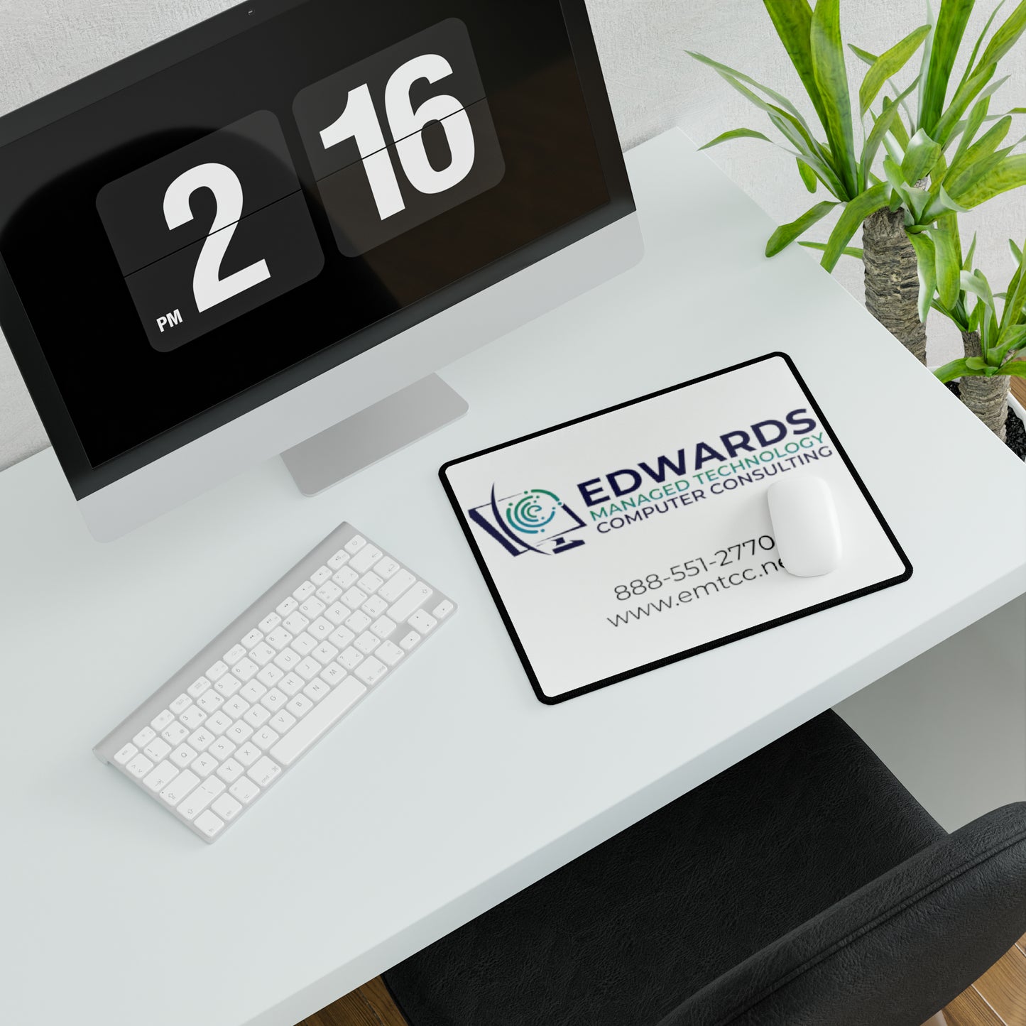 Edwards Managed Technology Desk Mats
