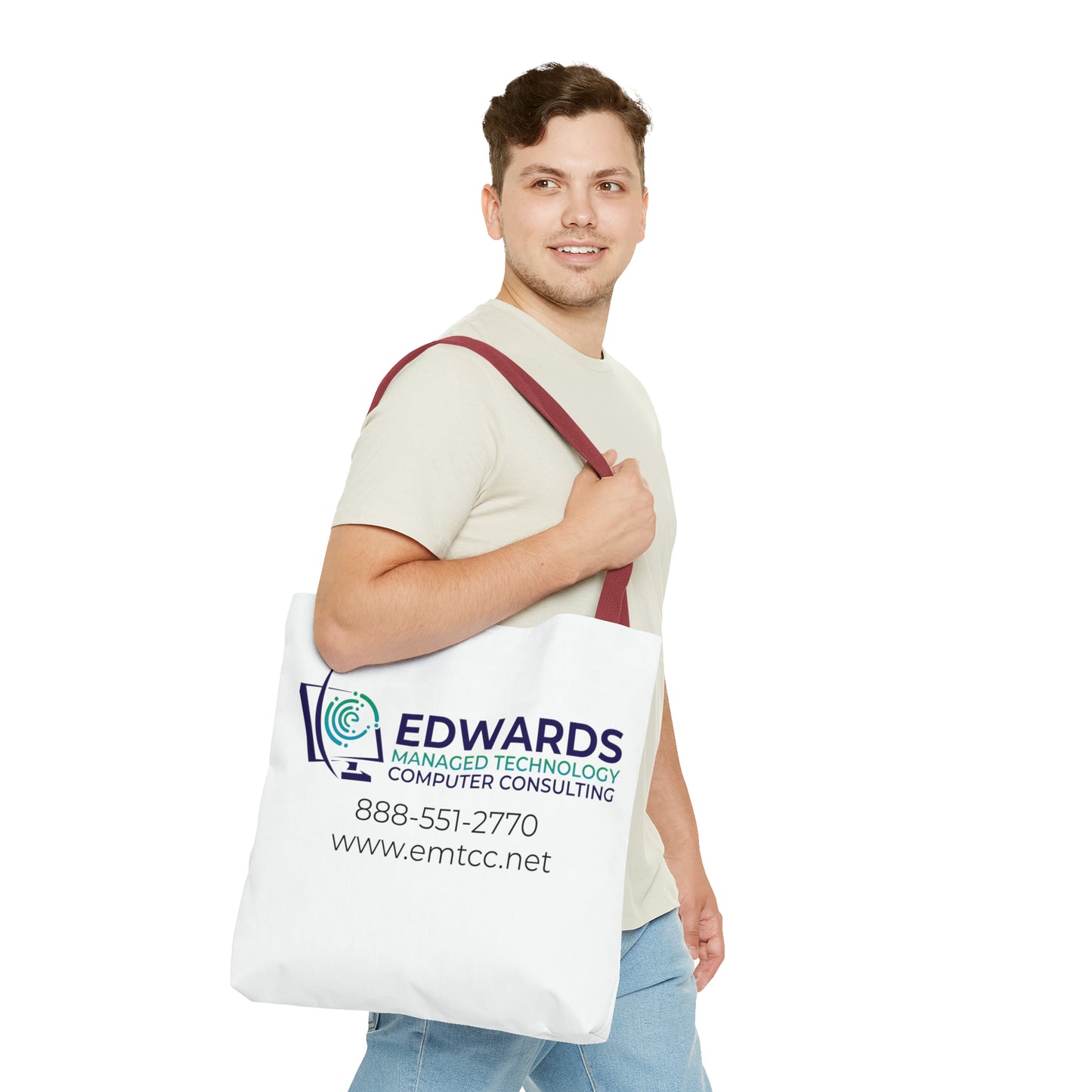 Edwards Managed Technology Tote Bag (AOP)