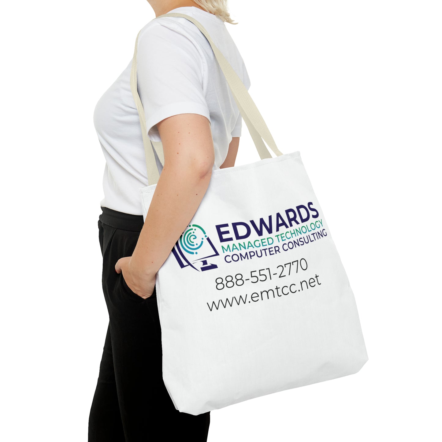 Edwards Managed Technology Tote Bag (AOP)