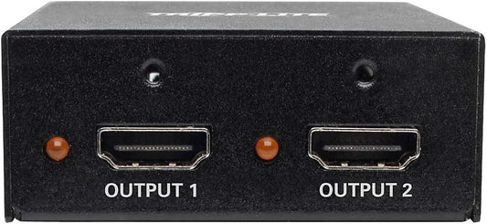 Tripp Lite 2-Port 3D HDMI Splitter HDCP 2.2, HDMI 2.0, 4K x 2K @ 60Hz 3840 x 2160 Ultra HD Video Audio TAA (B118-002-UHD-2) (Copy)