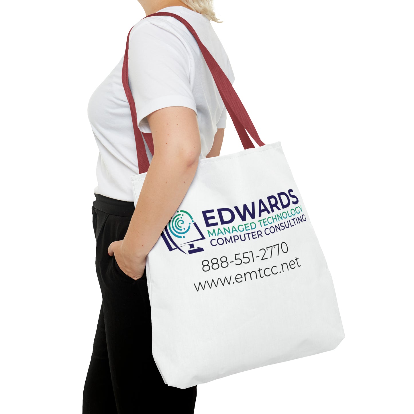 Edwards Managed Technology Tote Bag (AOP)