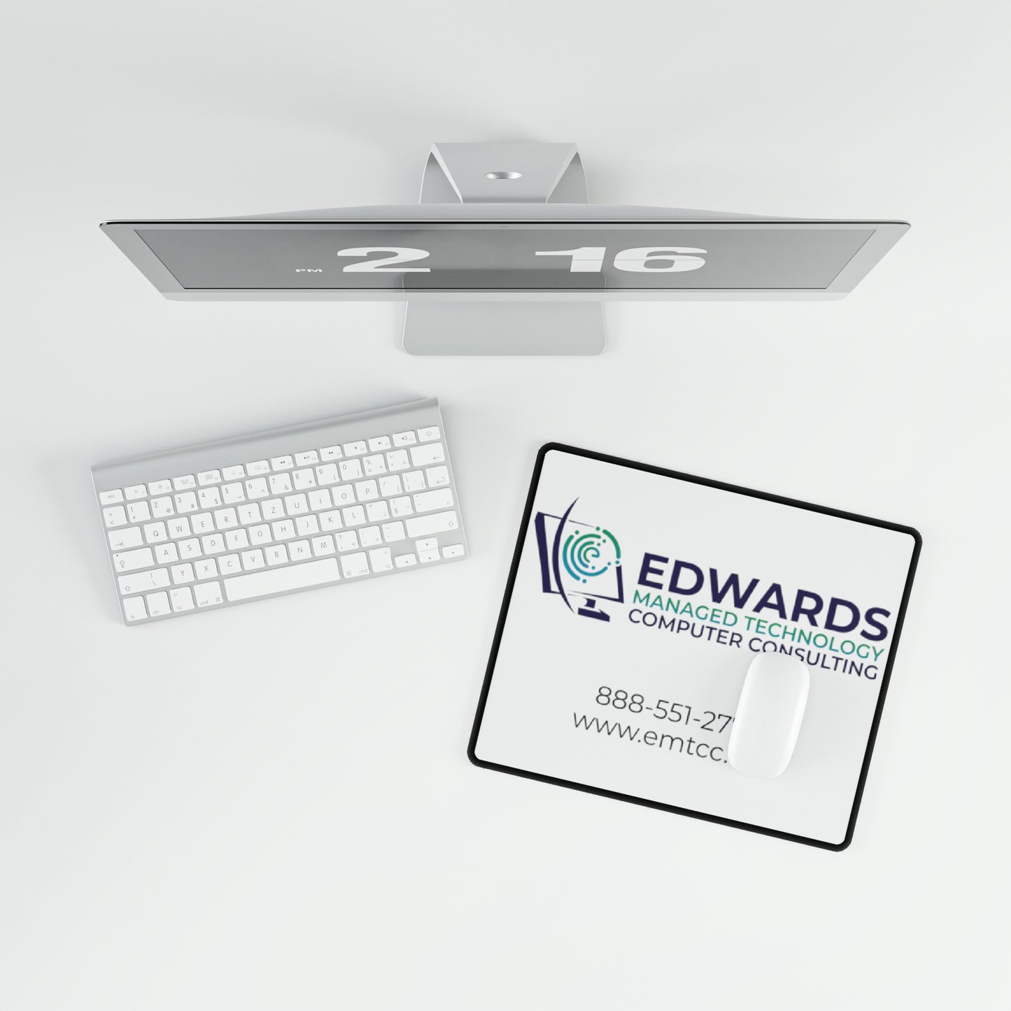 Edwards Managed Technology Desk Mats