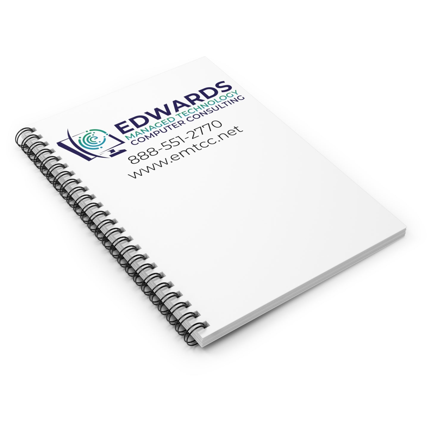 Edwards Managed Technology Spiral Notebook - Ruled Line