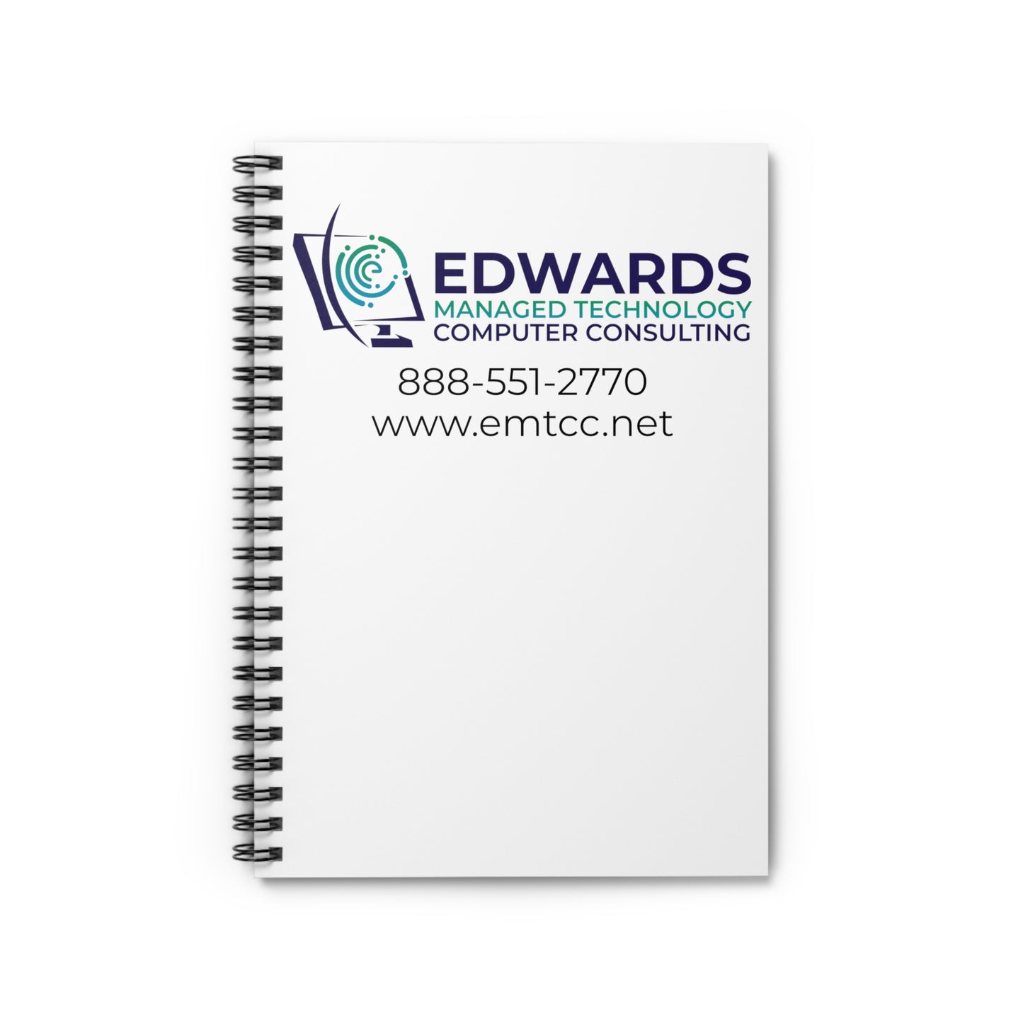 Edwards Managed Technology Spiral Notebook - Ruled Line