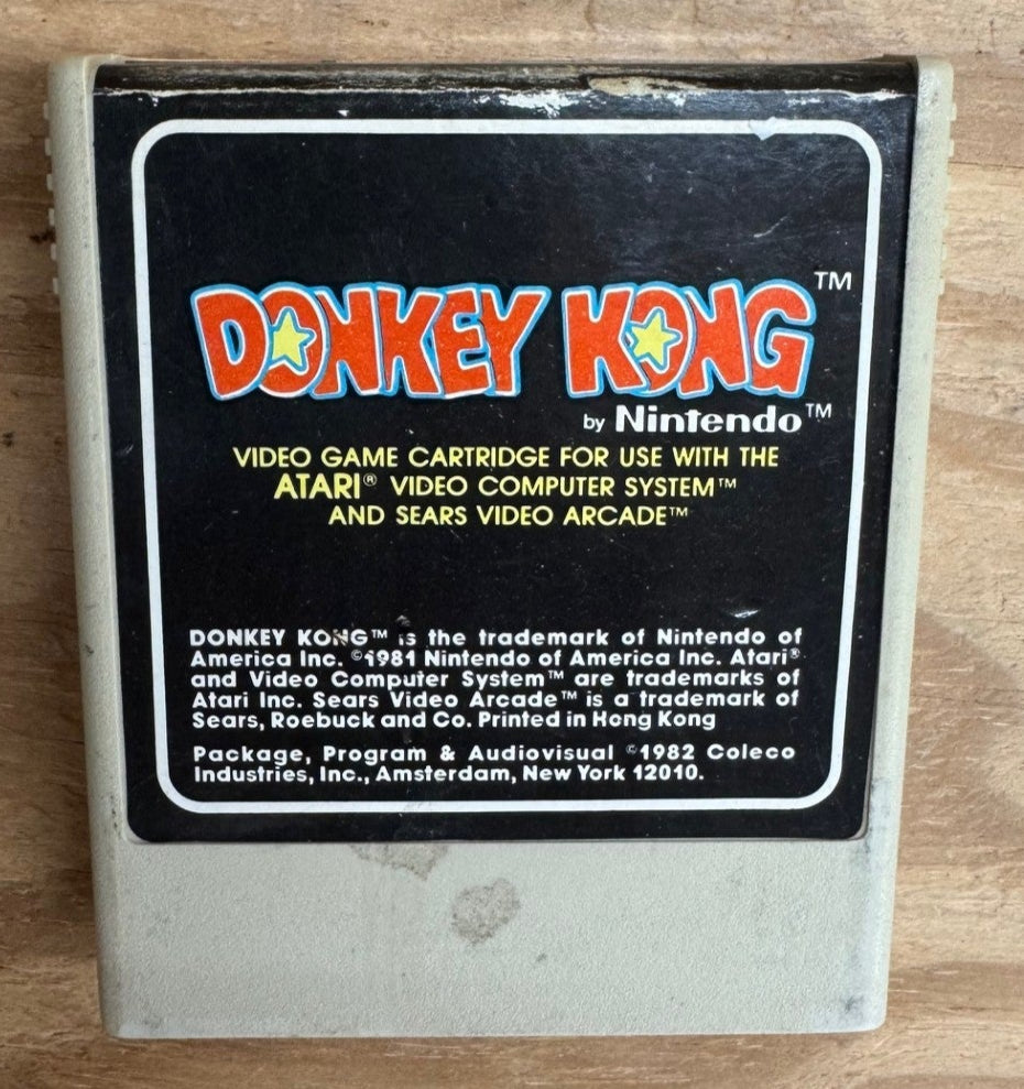*** USED *** Donkey Kong (Atari 2600, 1982) Coleco | 2600+ 7800+ Retron 77