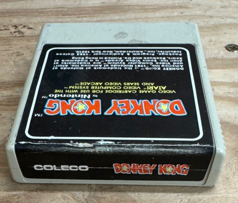 *** USED *** Donkey Kong (Atari 2600, 1982) Coleco | 2600+ 7800+ Retron 77
