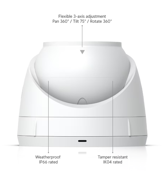 UniFi G5 Turret Ultra (UVC-G5-Turret-Ultra) - White